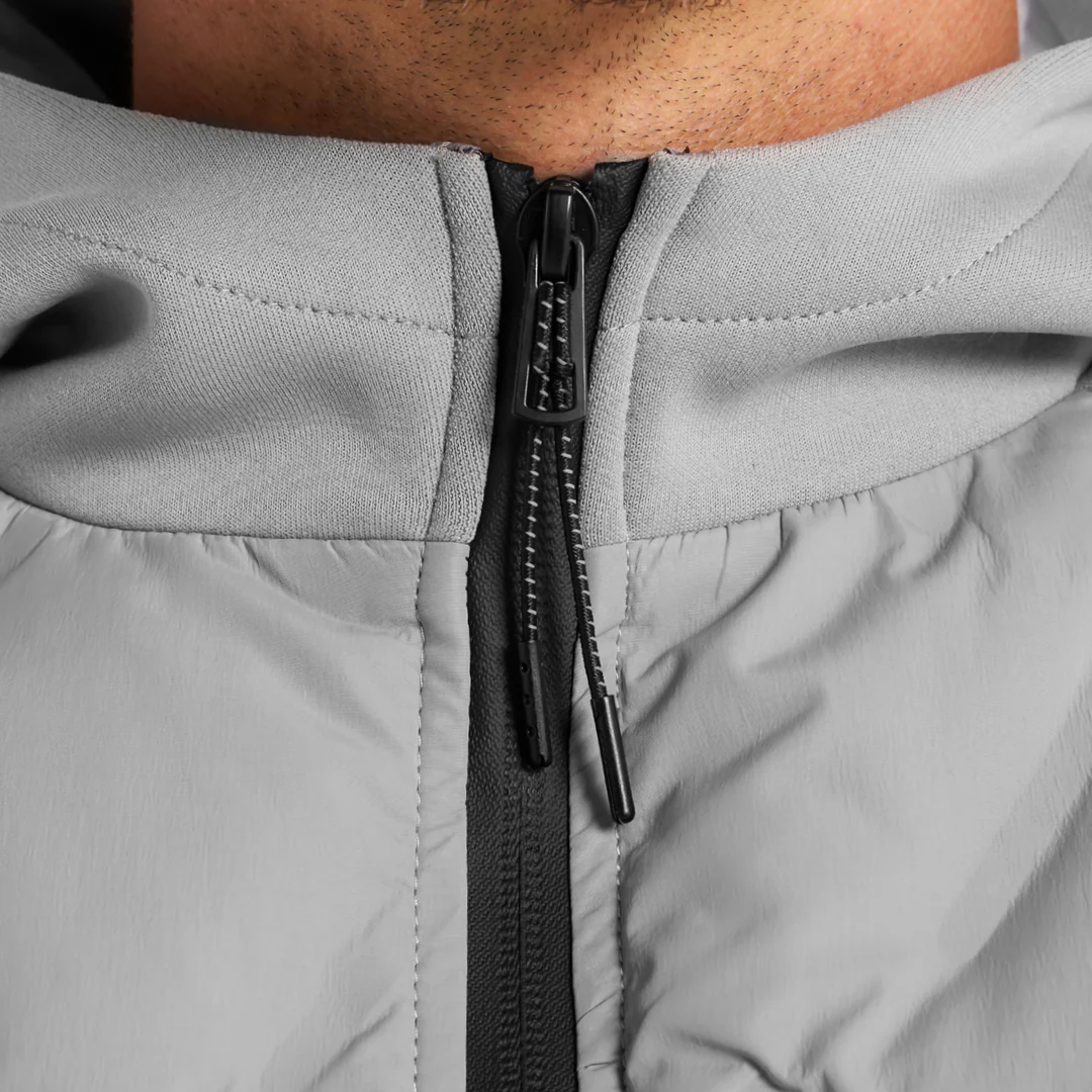 Yoshida Hybrid Jacket - Light Grey - Image 3