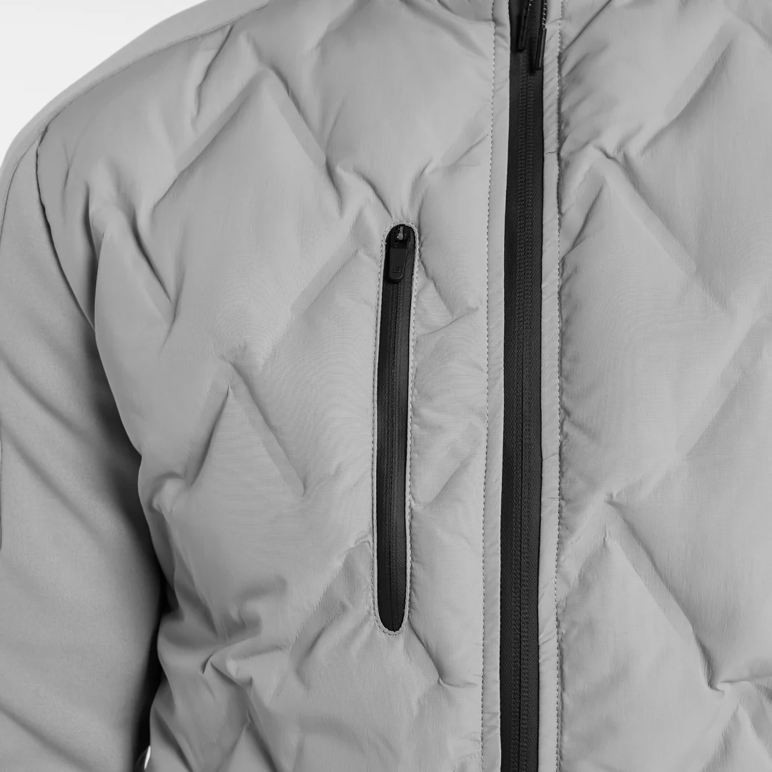 Yoshida Hybrid Jacket - Light Grey - Image 4