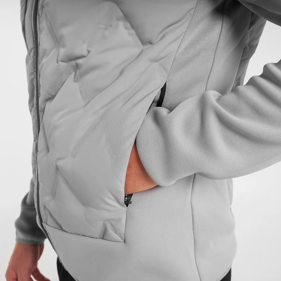 Yoshida Hybrid Jacket - Light Grey - Image 6