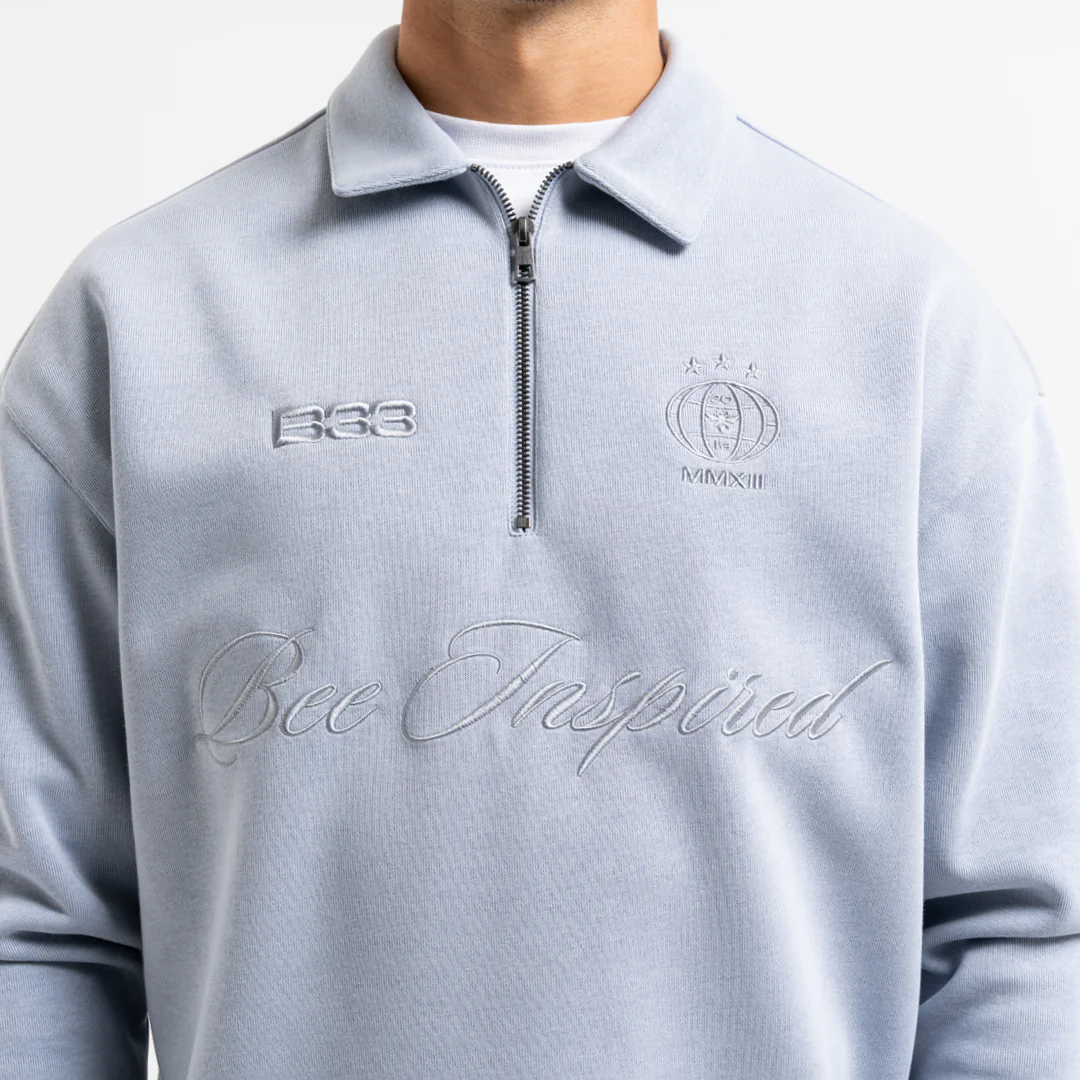 Zico Zip Polo - Blue - Image 4